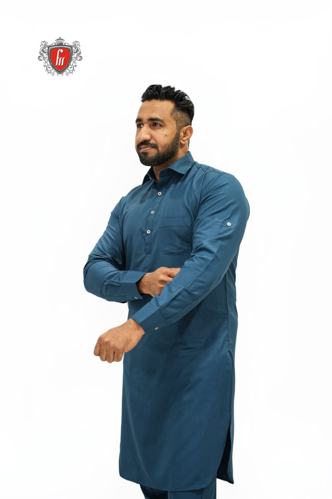 Designer Men’s Royal Blue Kurta Pajama – Premium Occasion Wear