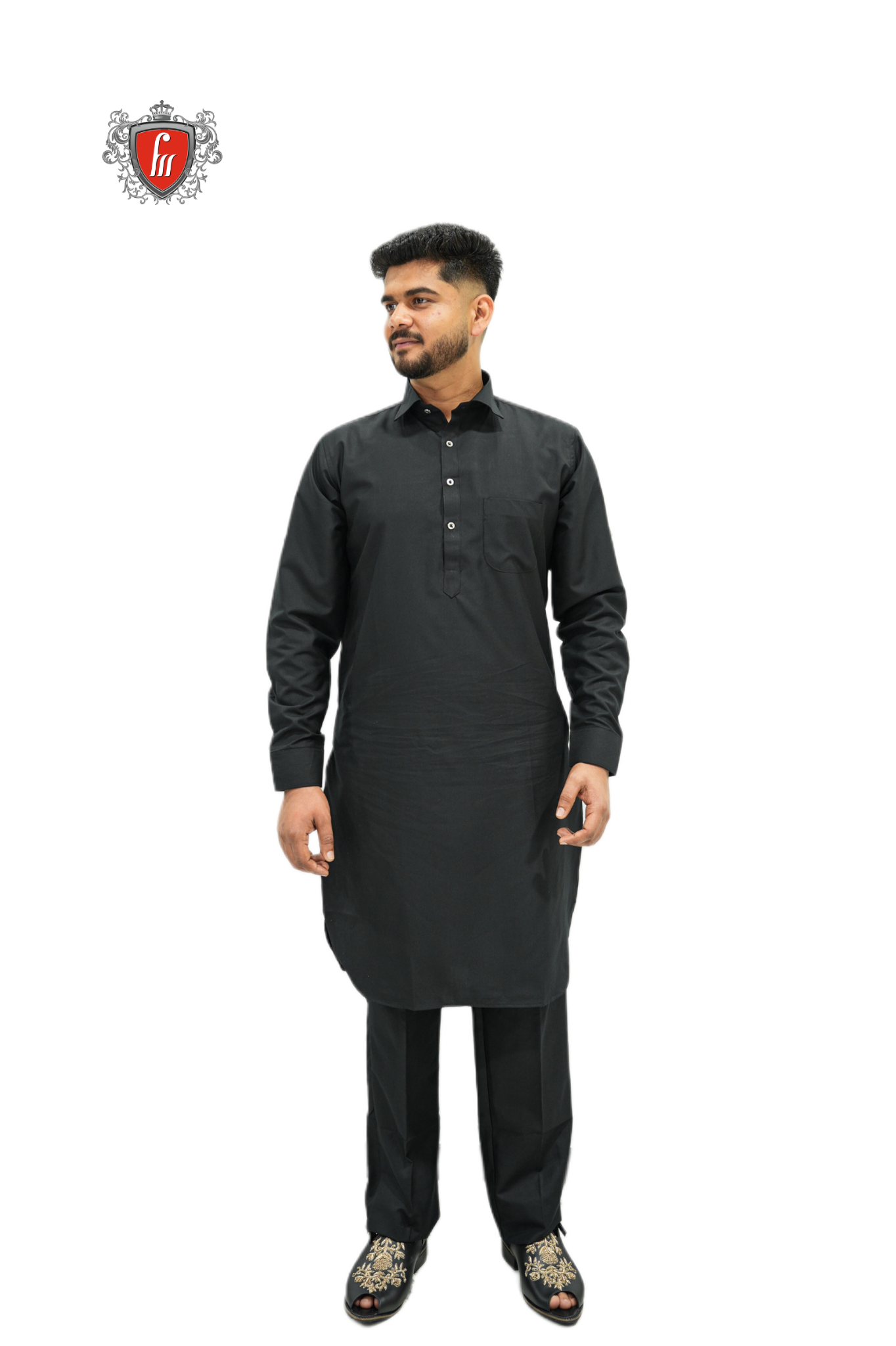 Men’s Cotton Kurta Pajama Set – Classic Solid Colors – Traditional Indian Wear