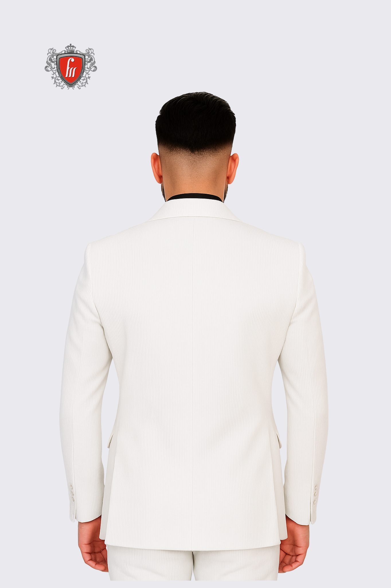Men’s Designer White Blazer – Classic Tailored Elegance for Special Occasions