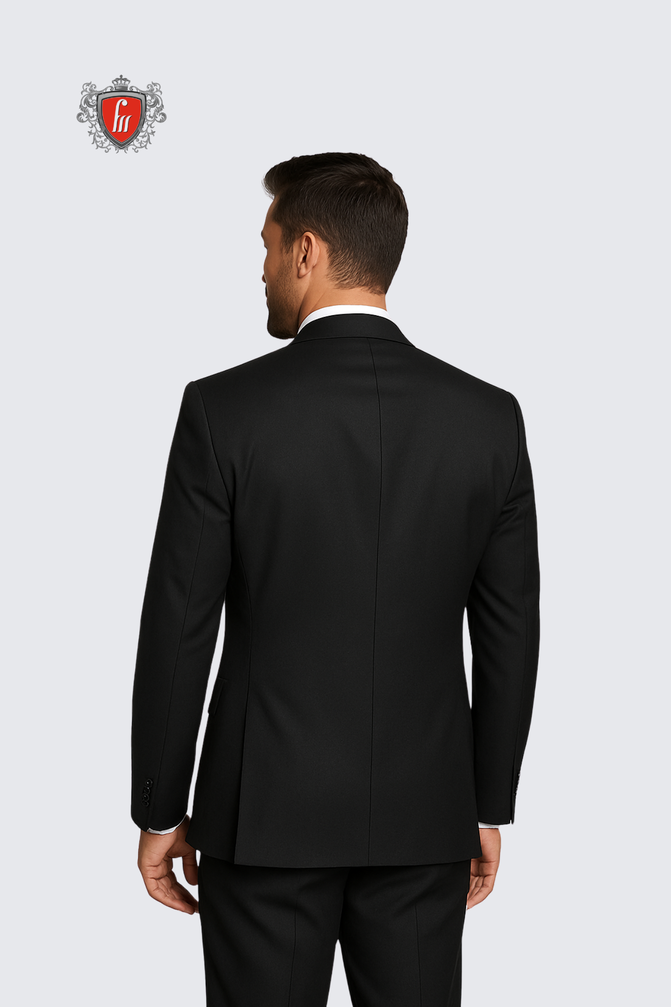 Men’s Graphite Black Slim-Fit Suit – Modern Elegance for Every Occasion