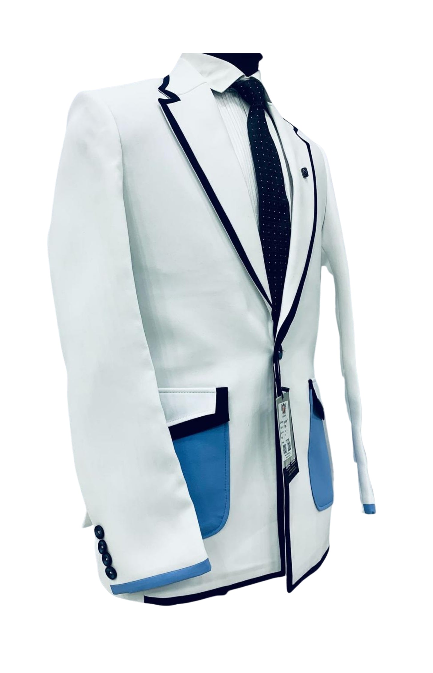 Costume bleu pour homme Tealish - Une tenue audacieuse et élégante pour chaque occasion