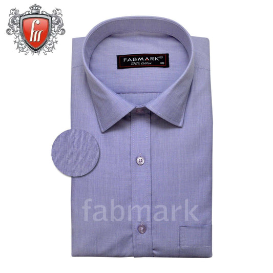 Classic Purple Poly Cotton Shirt – Everyday Style with a Bold Touch