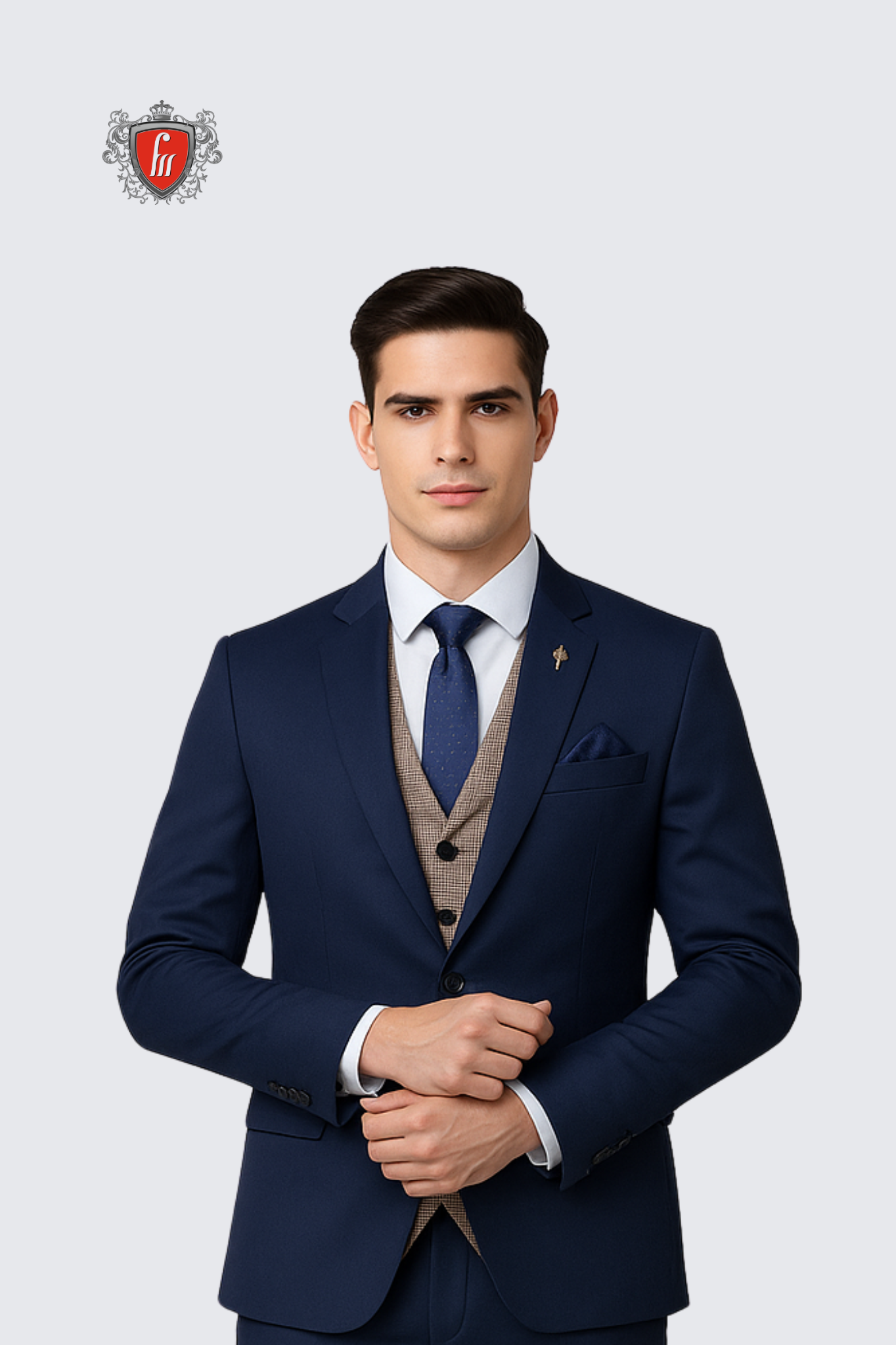 Summer Light Blue Men’s Suit – Sleek, Contemporary & Versatile