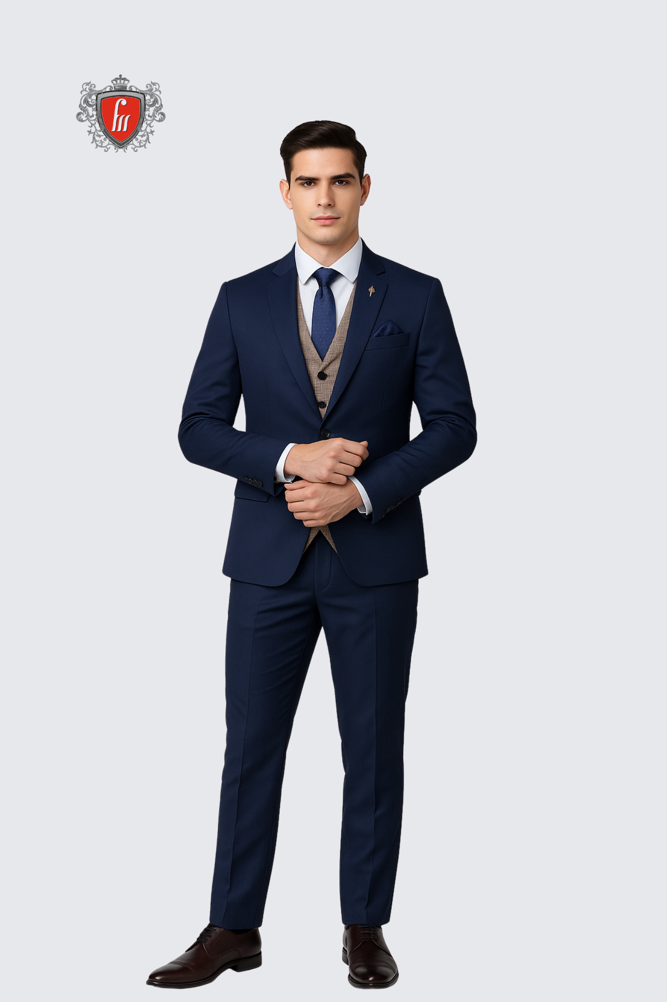 Summer Light Blue Men’s Suit – Sleek, Contemporary & Versatile