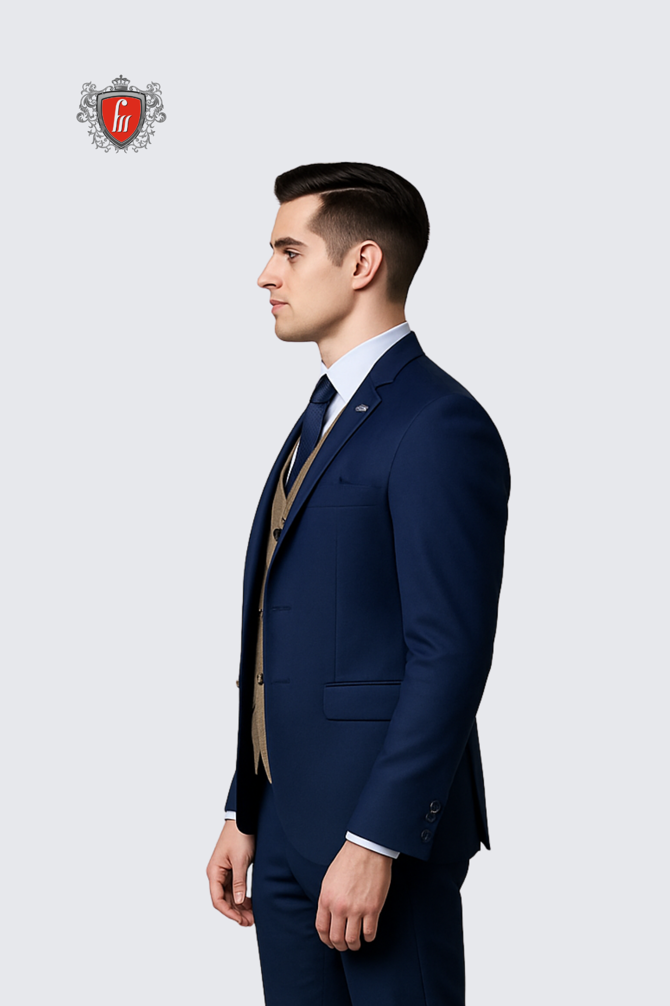 Summer Light Blue Men’s Suit – Sleek, Contemporary & Versatile