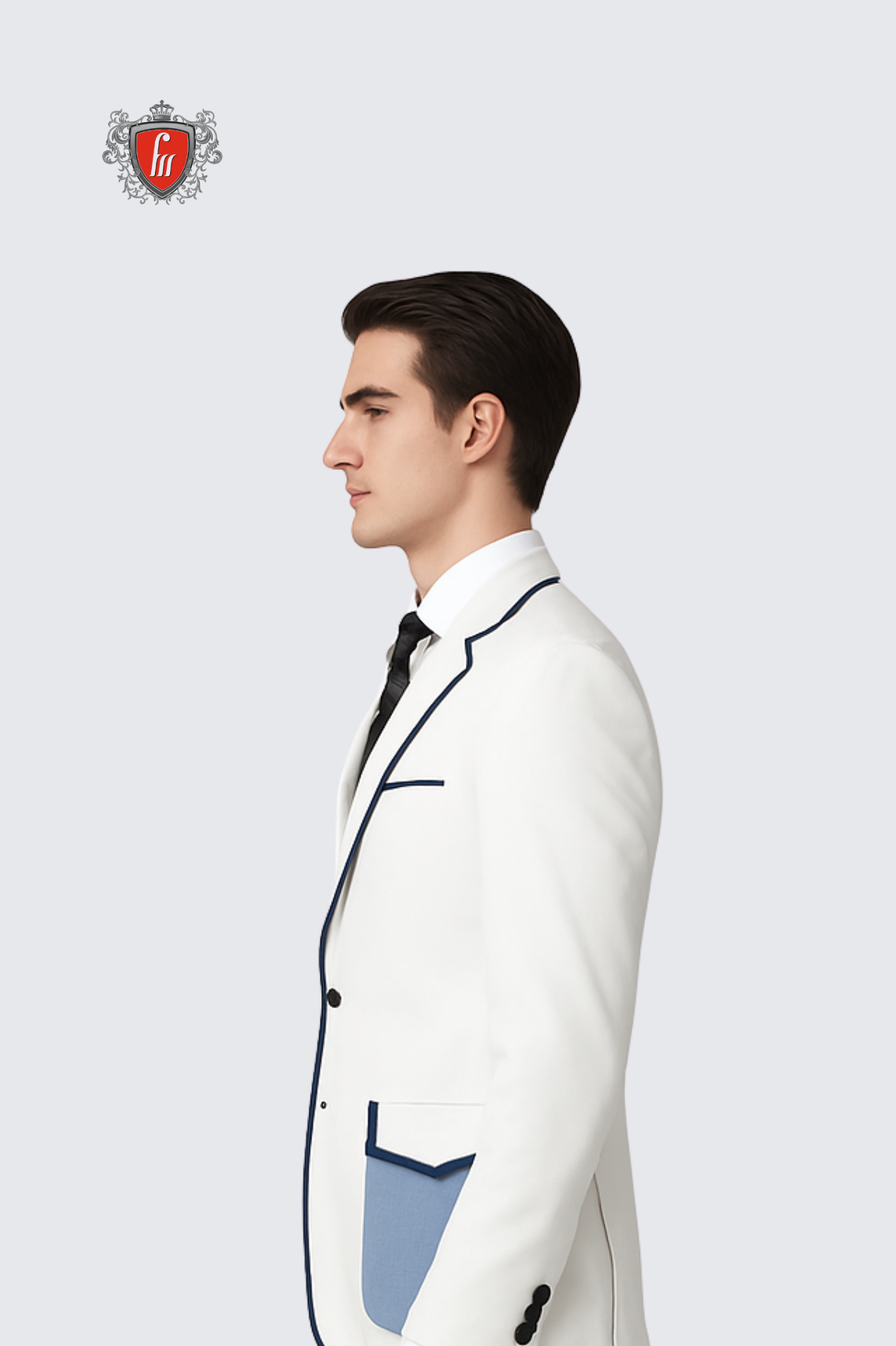 Costume bleu pour homme Tealish - Une tenue audacieuse et élégante pour chaque occasion