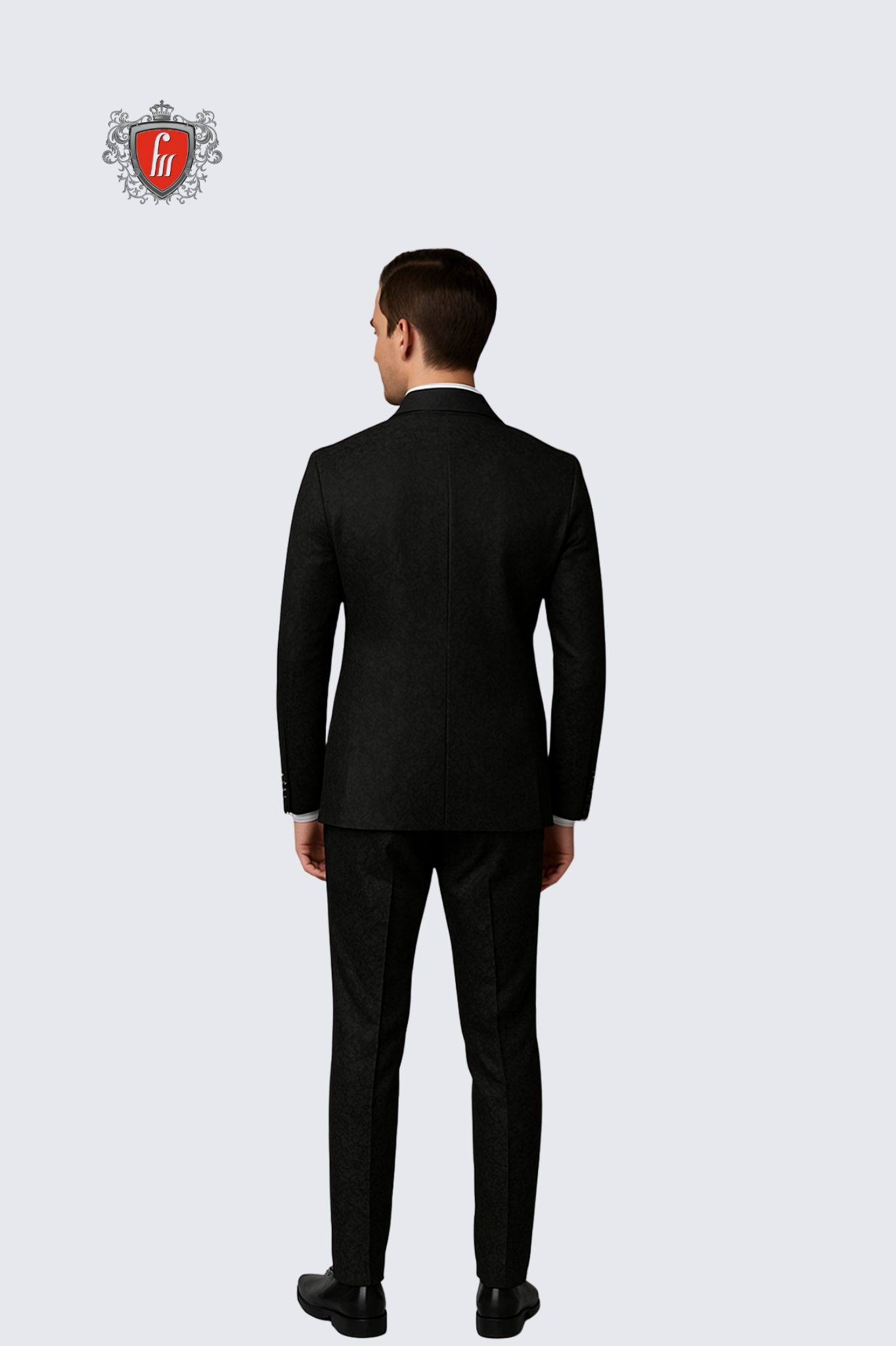 Men’s Tailored Black Designer Suit – Built for Celebration Nights