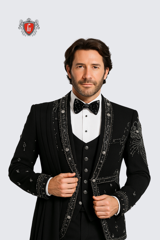 Costume bleu pour homme Tealish - Une tenue audacieuse et élégante pour chaque occasion