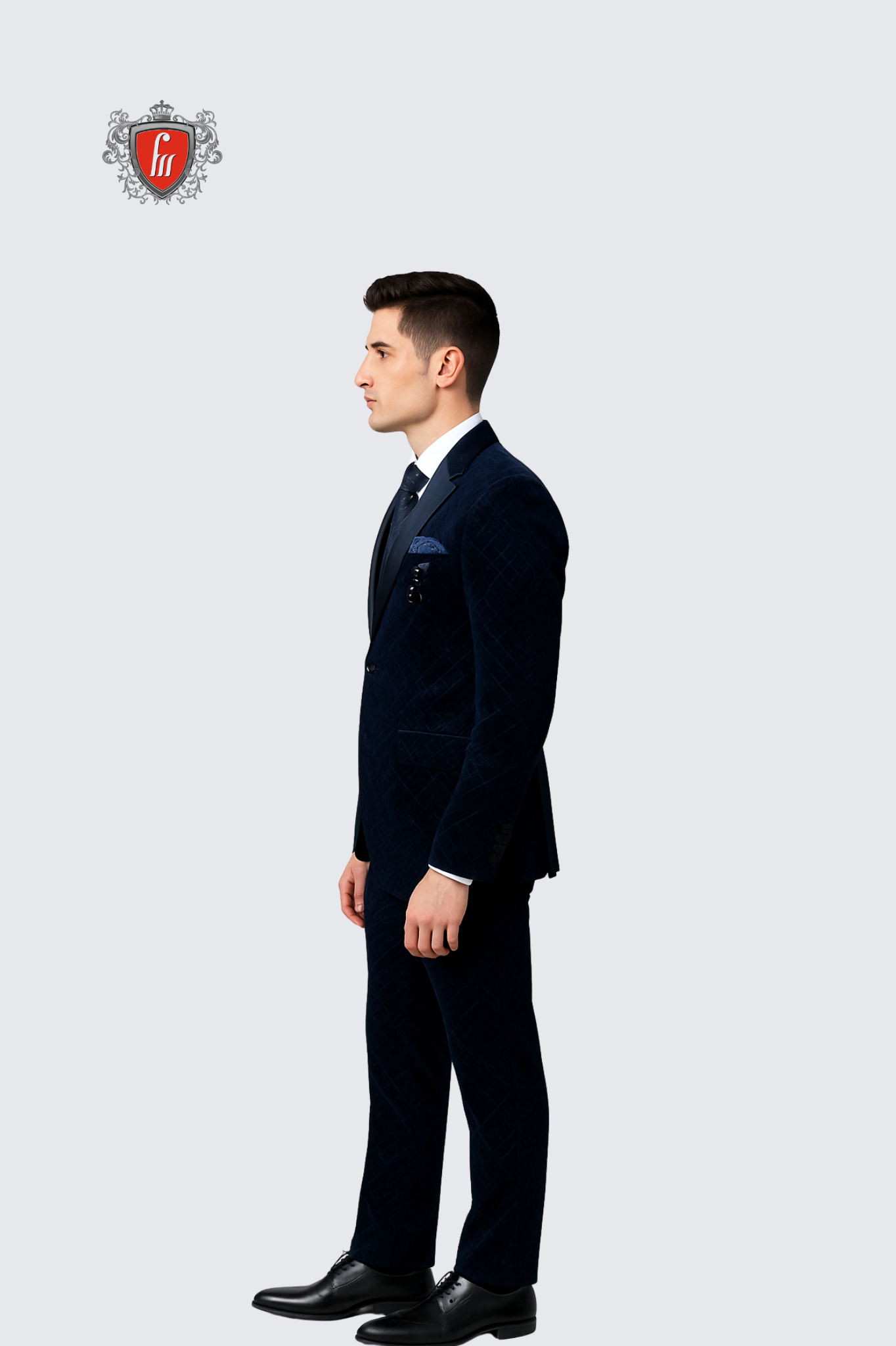 Men’s Summer Cyan-Blue Tailored Suit – Formalwear for Weddings & Events
