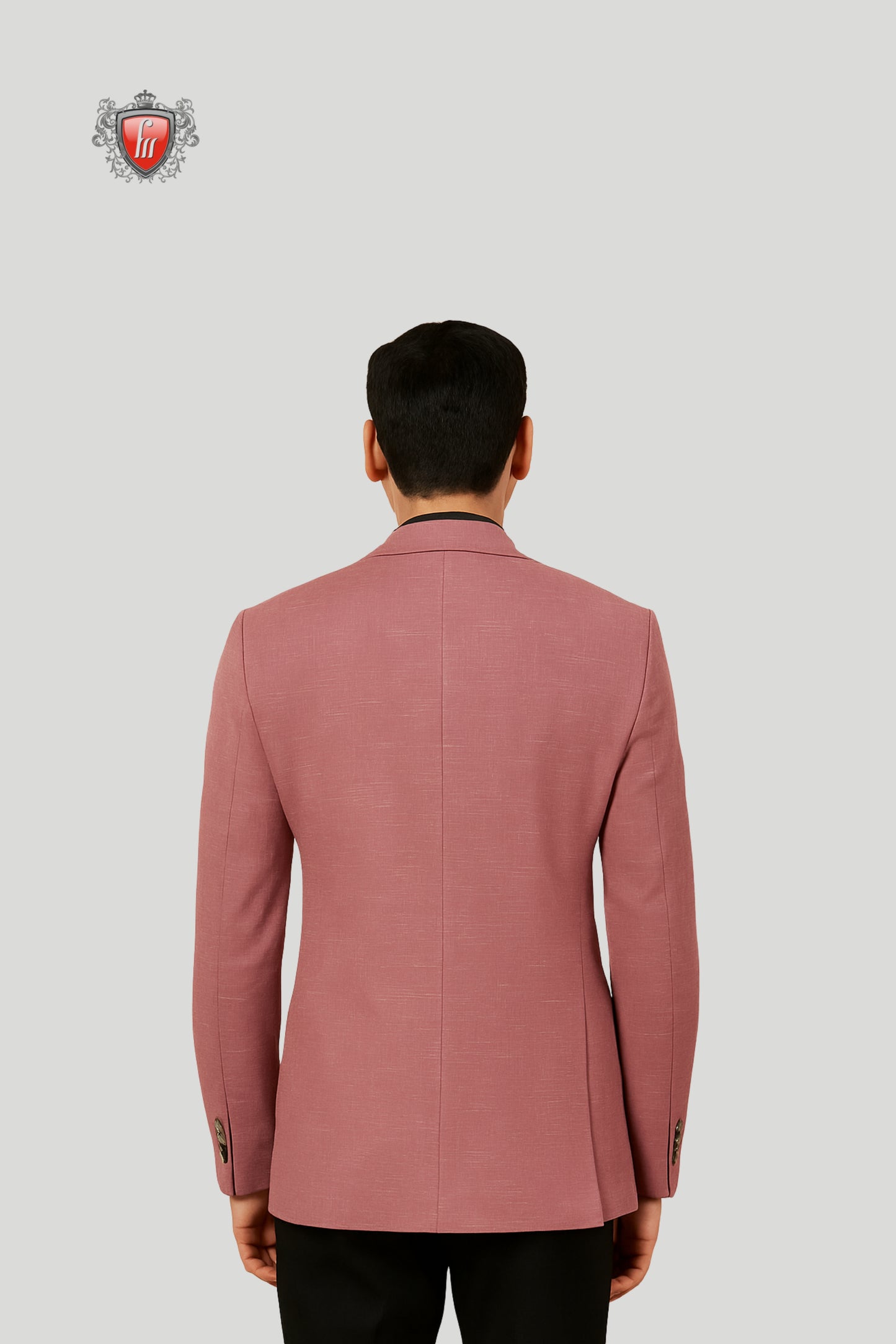 Tailored Dusty Pink Blazer for Modern Men – Own the Spotlight in Style
