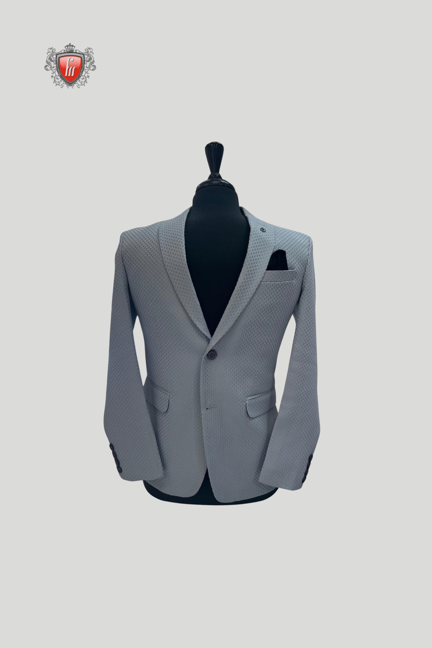 Classic Grey Men’s Blazer – Timeless Elegance, Modern Fit