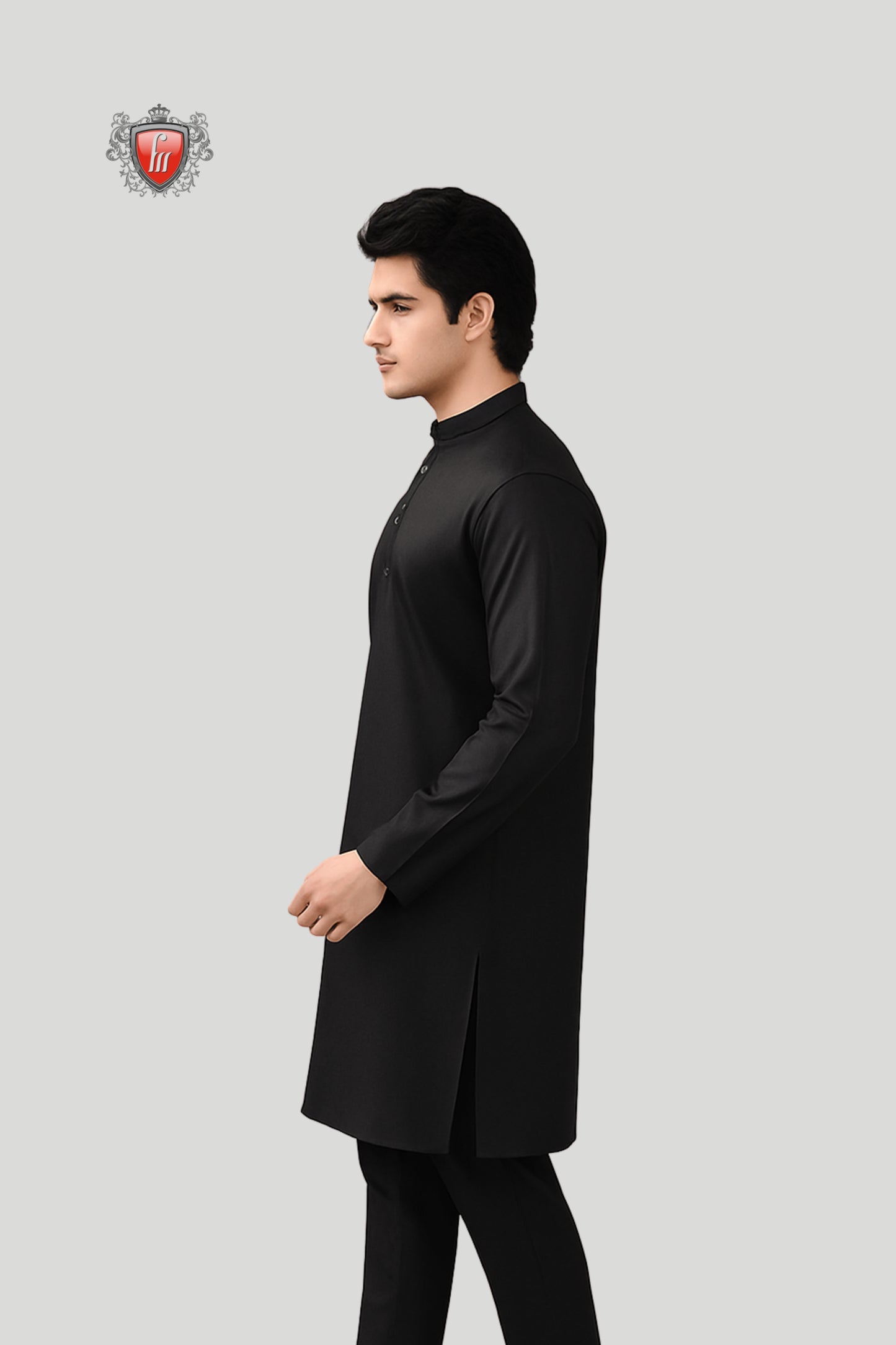 Classic Black Kurta Pajama – Timeless Elegance in Ethnic Wear
