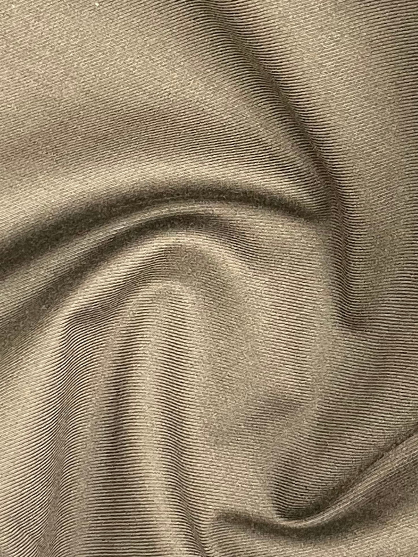Textured Khaki Twill Fabric – Lightweight Summer Wear (1 Meter)