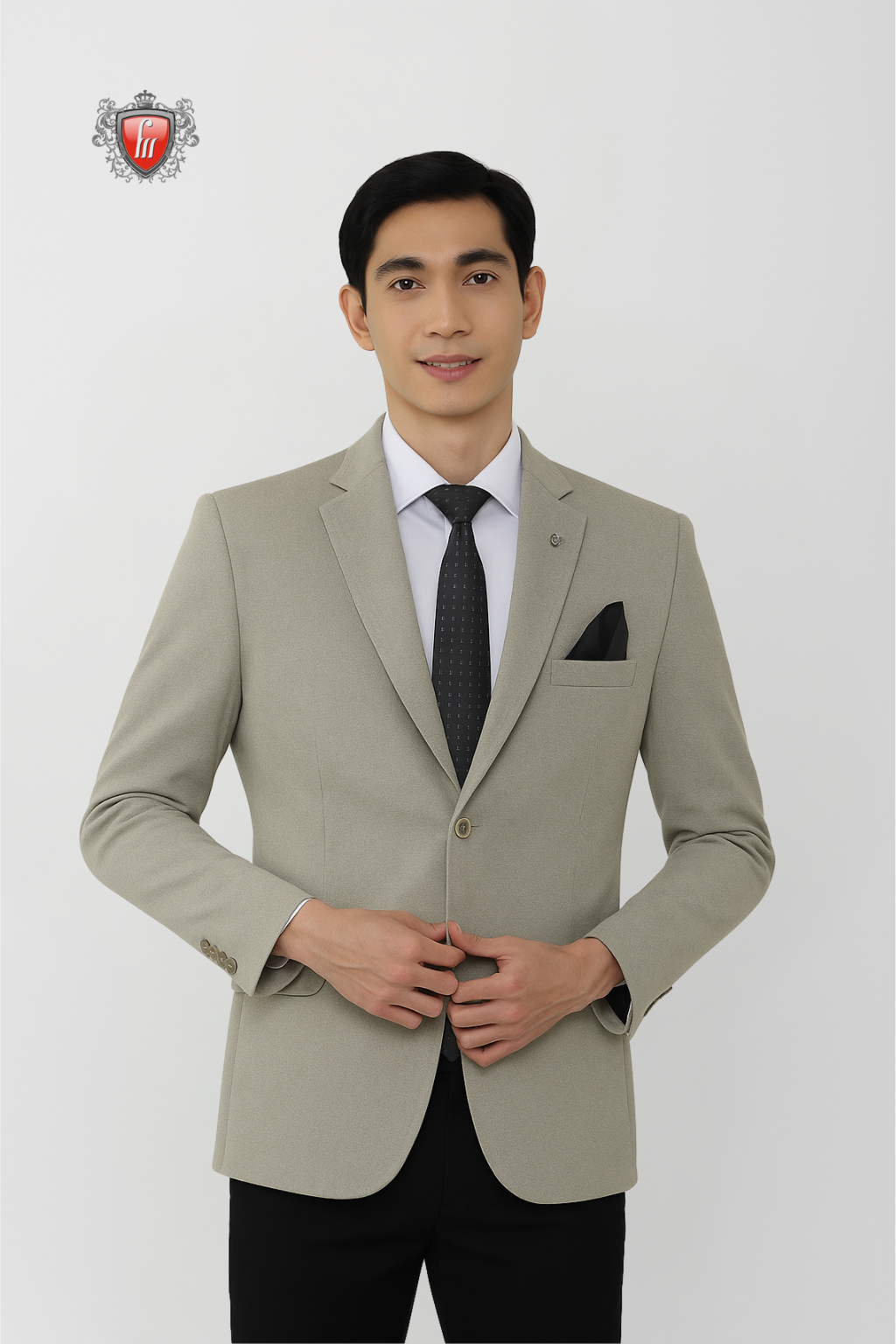 Men’s Premium Beige Blazer – Tailored Elegance for Weddings & Celebrations