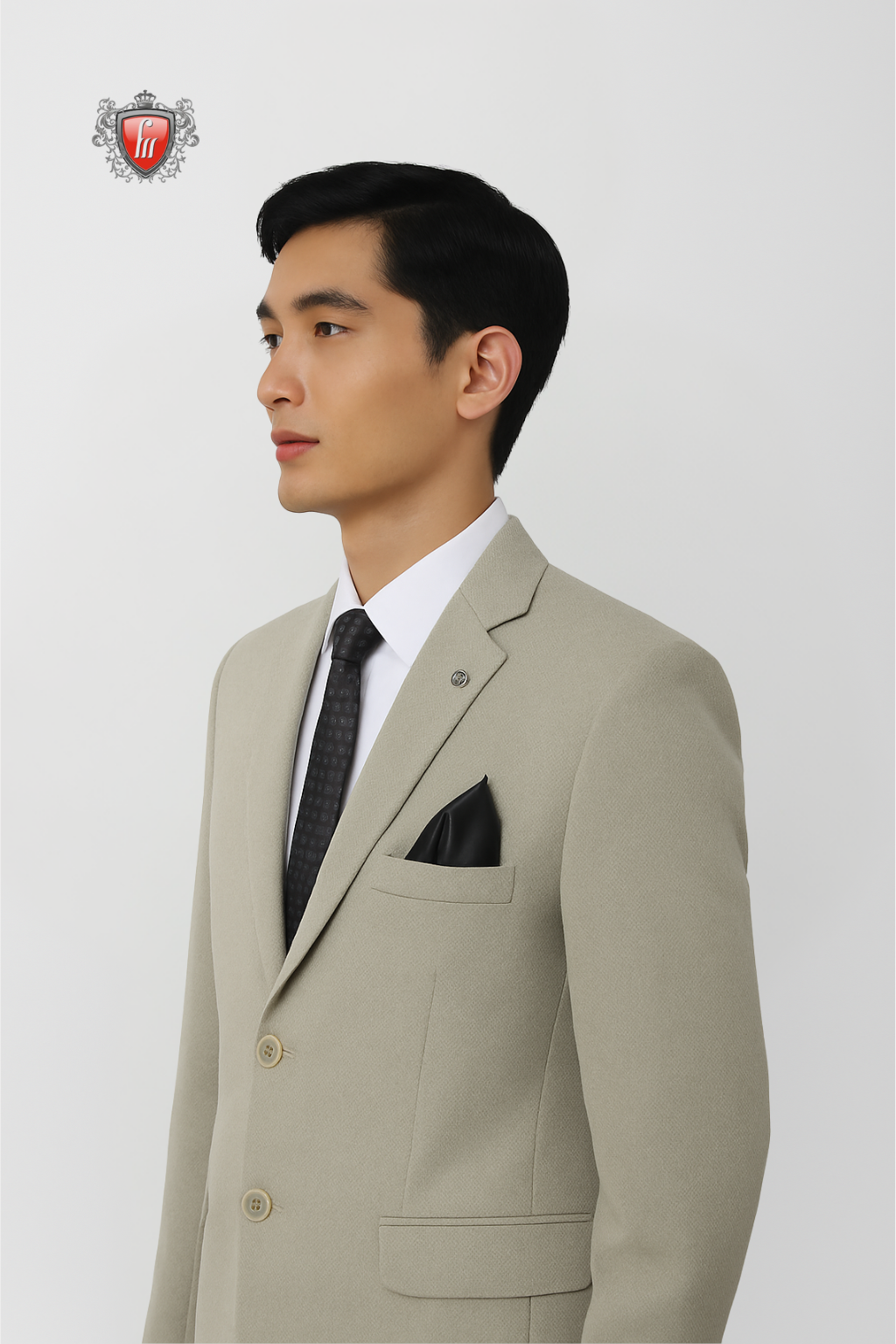 Men’s Premium Beige Blazer – Tailored Elegance for Weddings & Celebrations