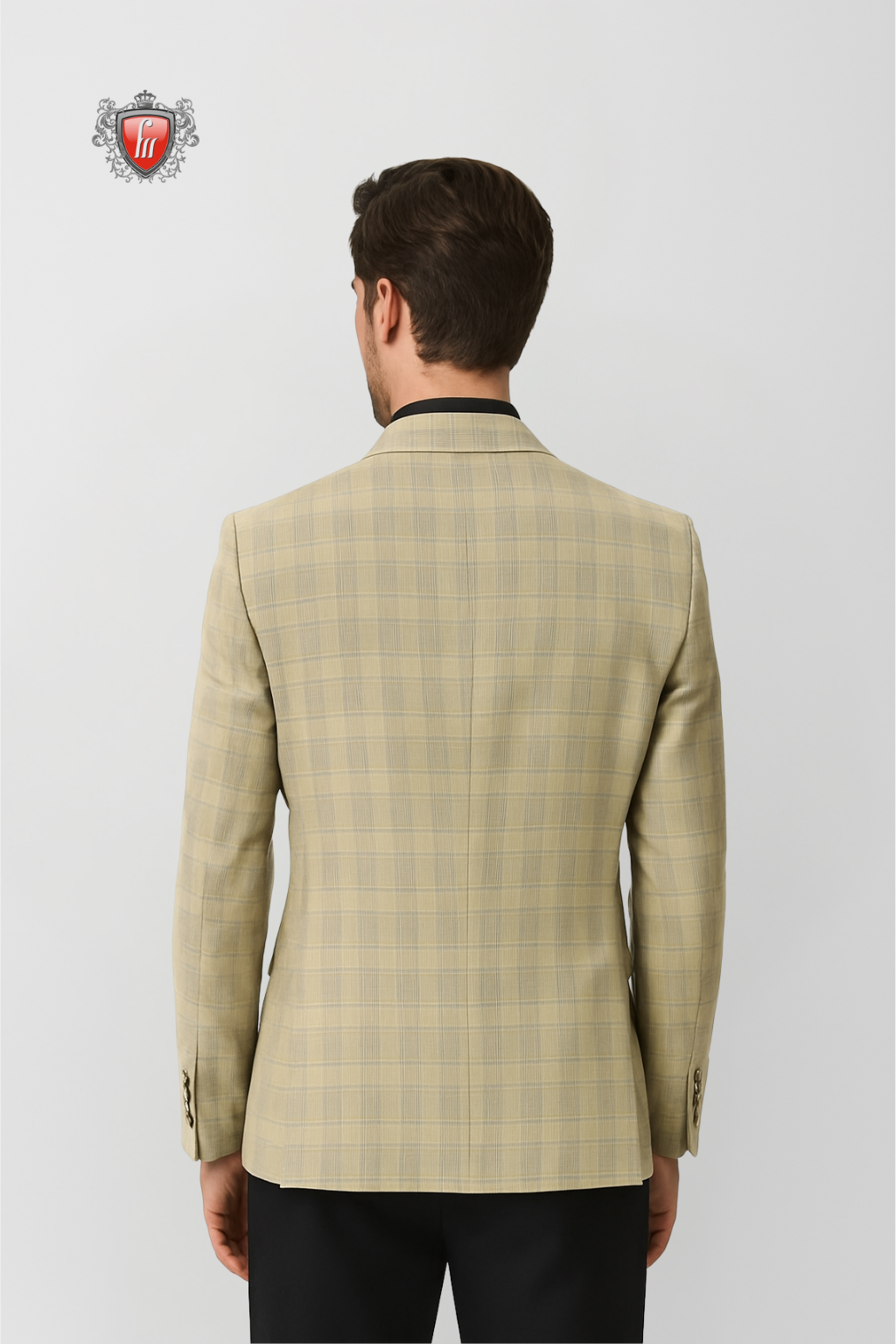 Tailored Beige Blazer for Men – Modern Office & Semi-Formal Wear