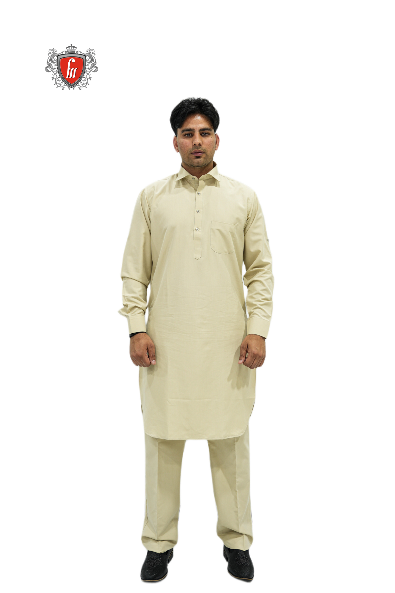 Elegant Cream Kurta Pajama – Timeless Men’s Formal Ethnic Wear