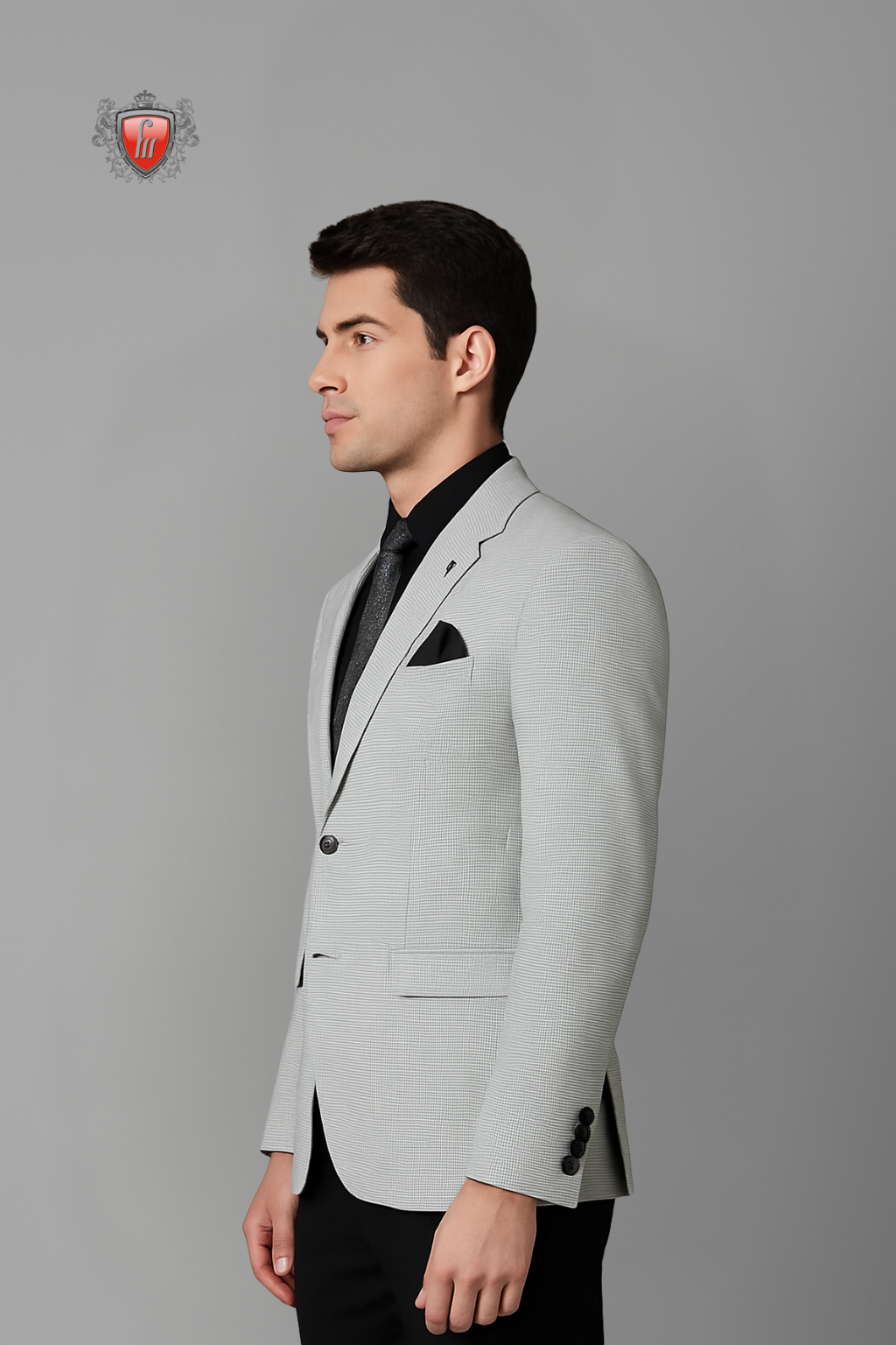 Costume pour homme blanc et noir - Tenue élégante et audacieuse pour les occasions spéciales