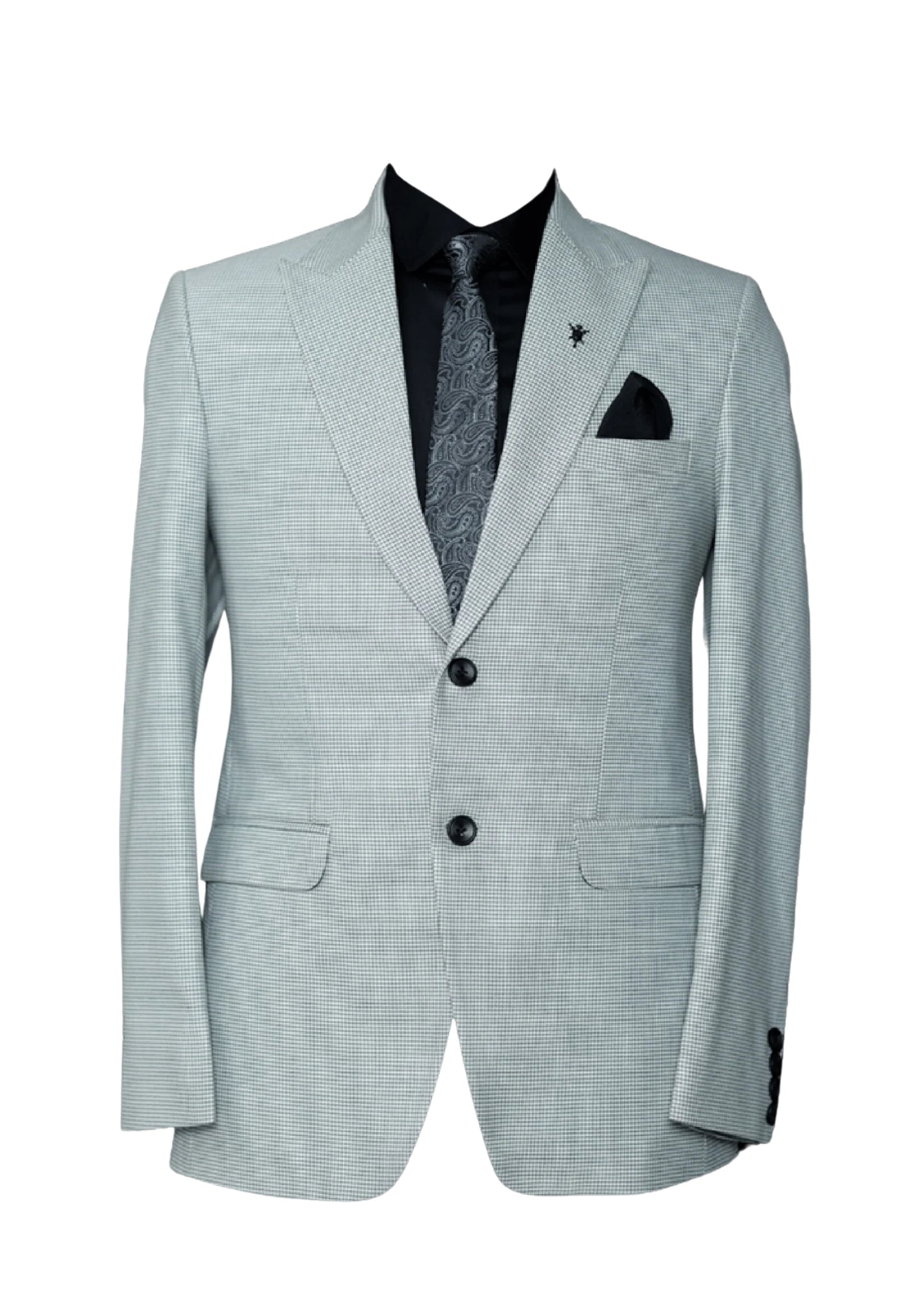 Costume pour homme blanc et noir - Tenue élégante et audacieuse pour les occasions spéciales