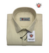 Chemise en coton bleu uni Fabmark