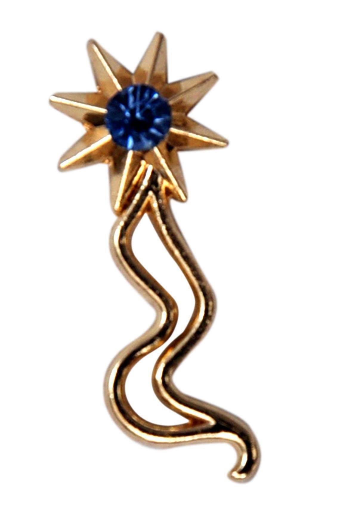 fabmark Blue Star Lapel Pin