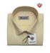 Chemise en coton bleu uni Fabmark