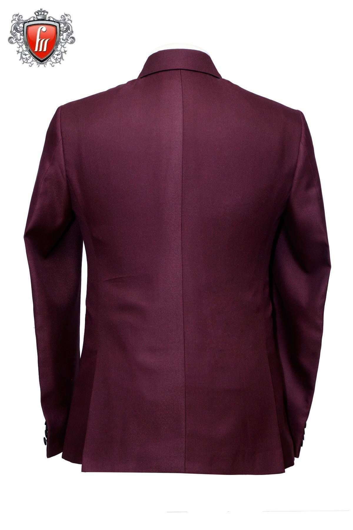 Fabmark Dark Cherry Suit