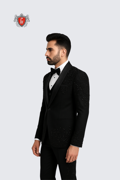 Costume bleu pour homme Tealish - Une tenue audacieuse et élégante pour chaque occasion