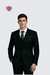 Men’s Racing Green Tailored Suit – Elegant Formalwear