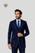Designer Royal Blue Blazer with White Detailing – Redefining Classic Fashion