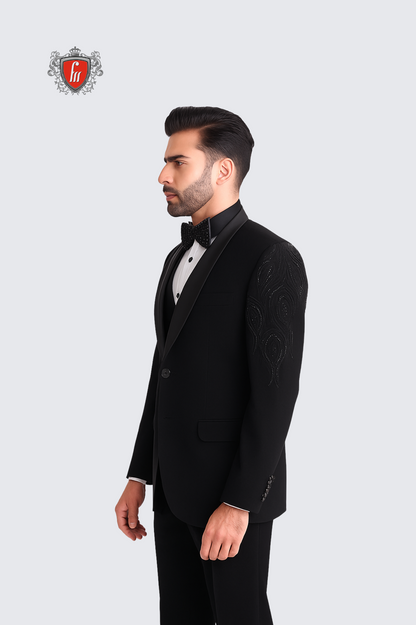 Costume bleu pour homme Tealish - Une tenue audacieuse et élégante pour chaque occasion