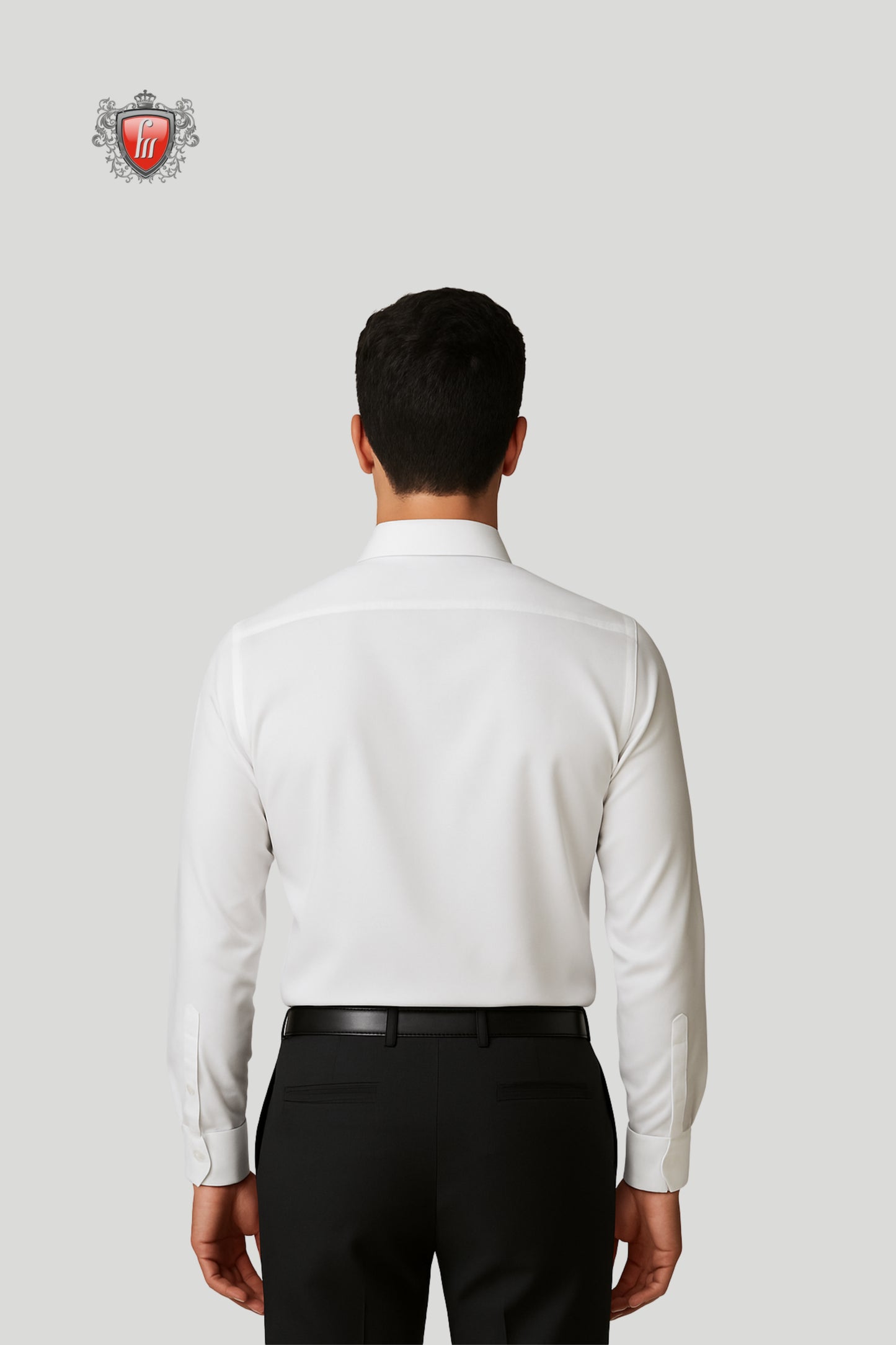 Men’s Classic White Formal Shirt – Timeless Elegance for Every Occasion