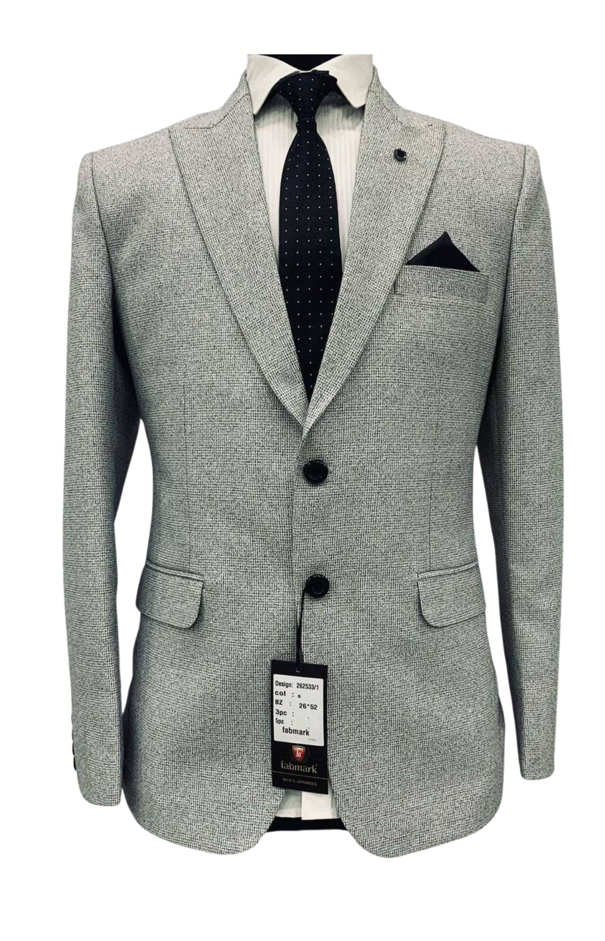 Grey Men's Suit for Smart Style and Lasting Impressions– Fabmark-High ...