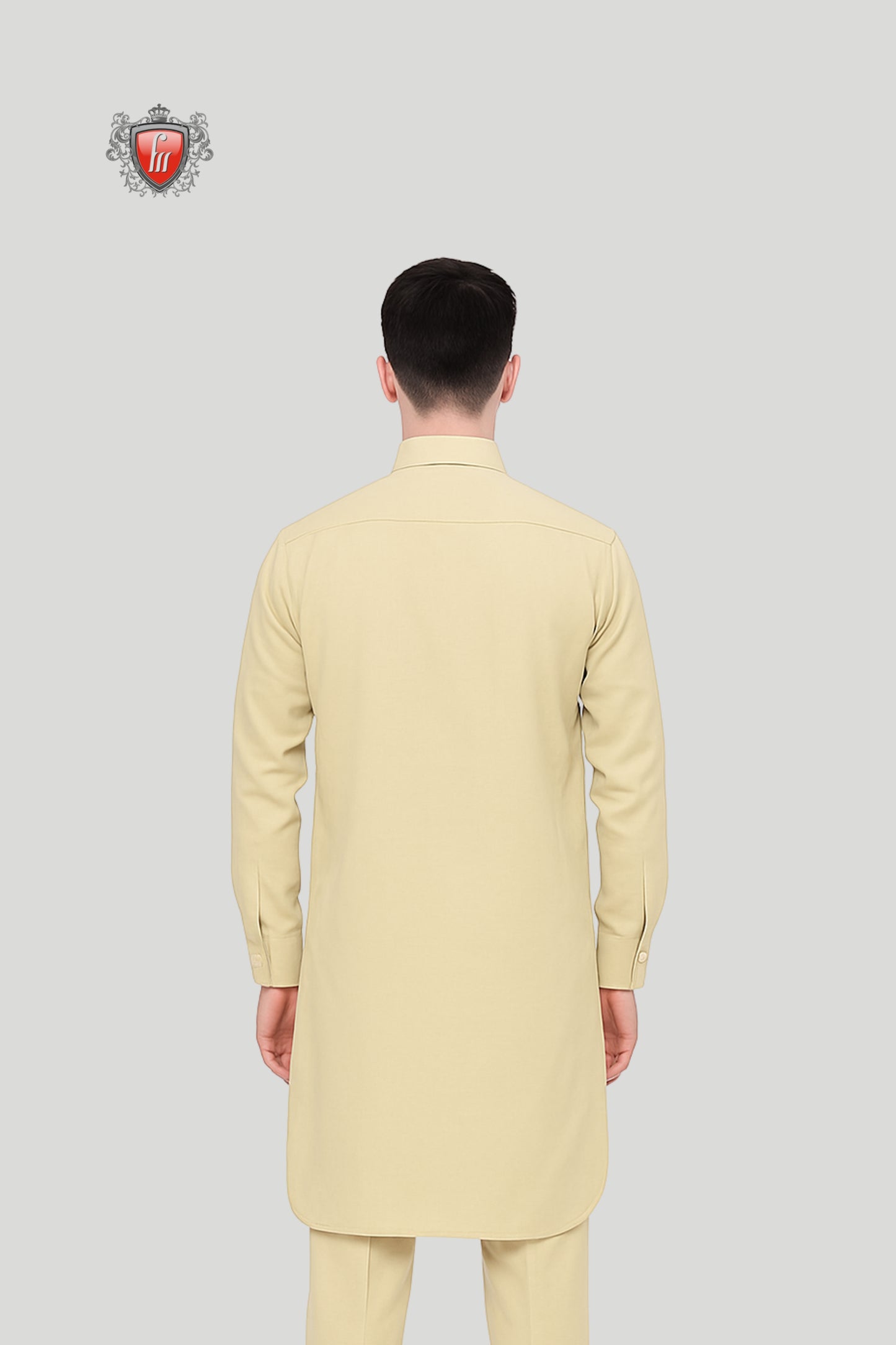 Elegant Cream Kurta Pajama – Timeless Men’s Formal Ethnic Wear