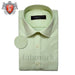 Pista Green Cotton Shirt - Everyday Essential with a Twist
