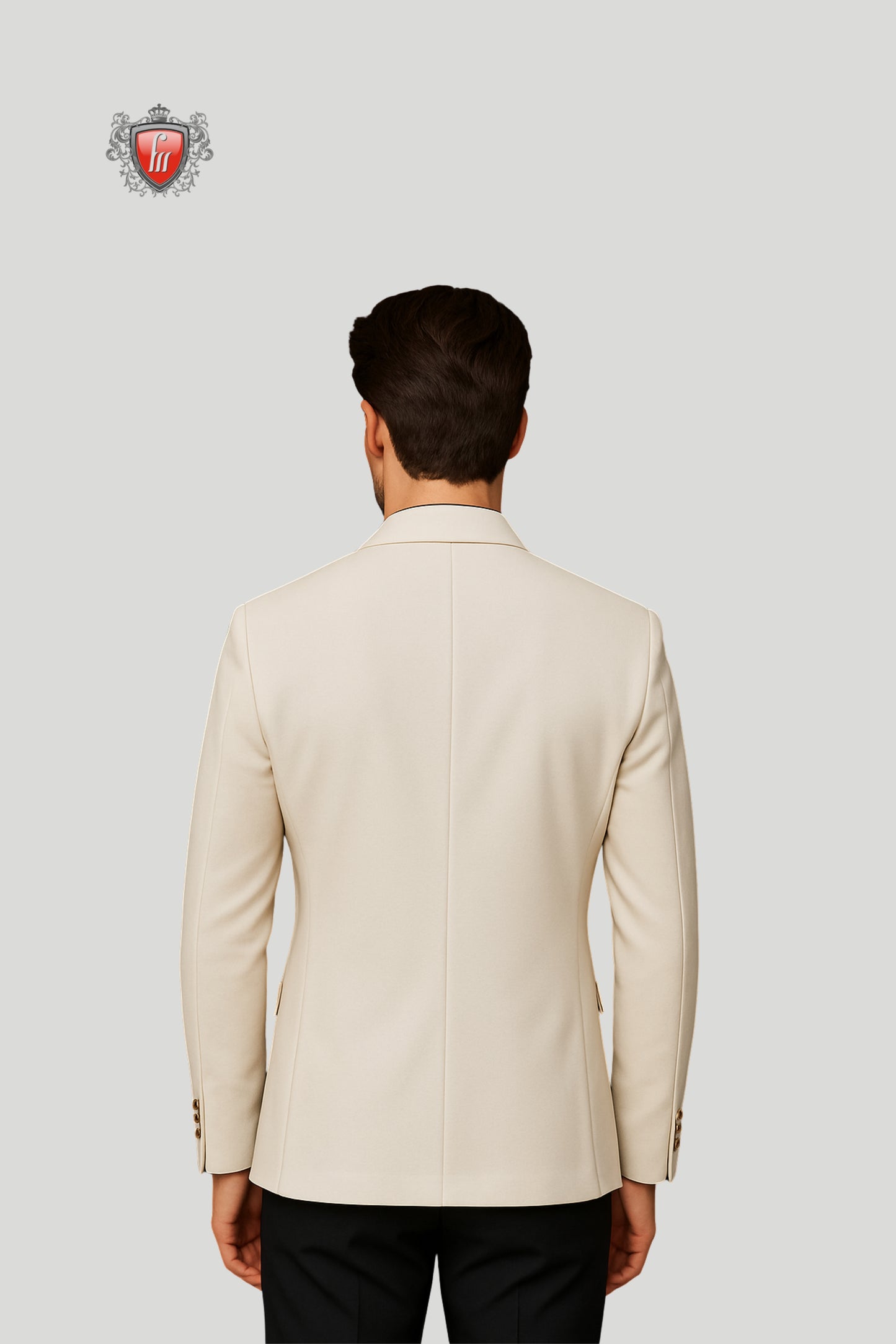 Men’s Cream Blazer – Sophisticated Tailoring for Elegant Occasions
