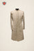 Cream Sherwani with Mughal-Inspired Embroidery