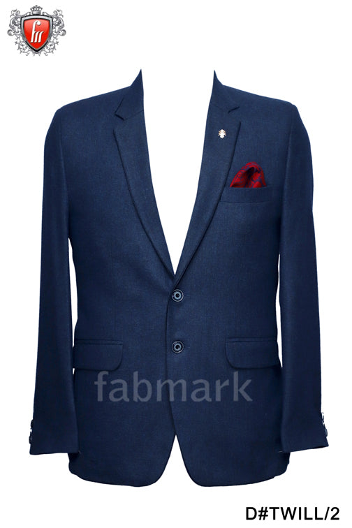 Blazer de créateur bleu Fabmark