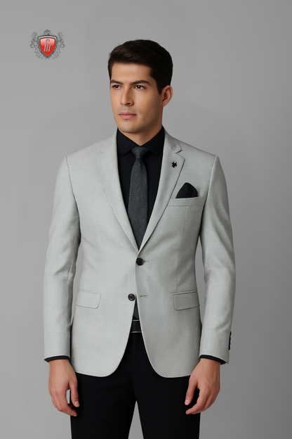 Men’s White Designer Blazer – Premium Tailored Jacket for Events