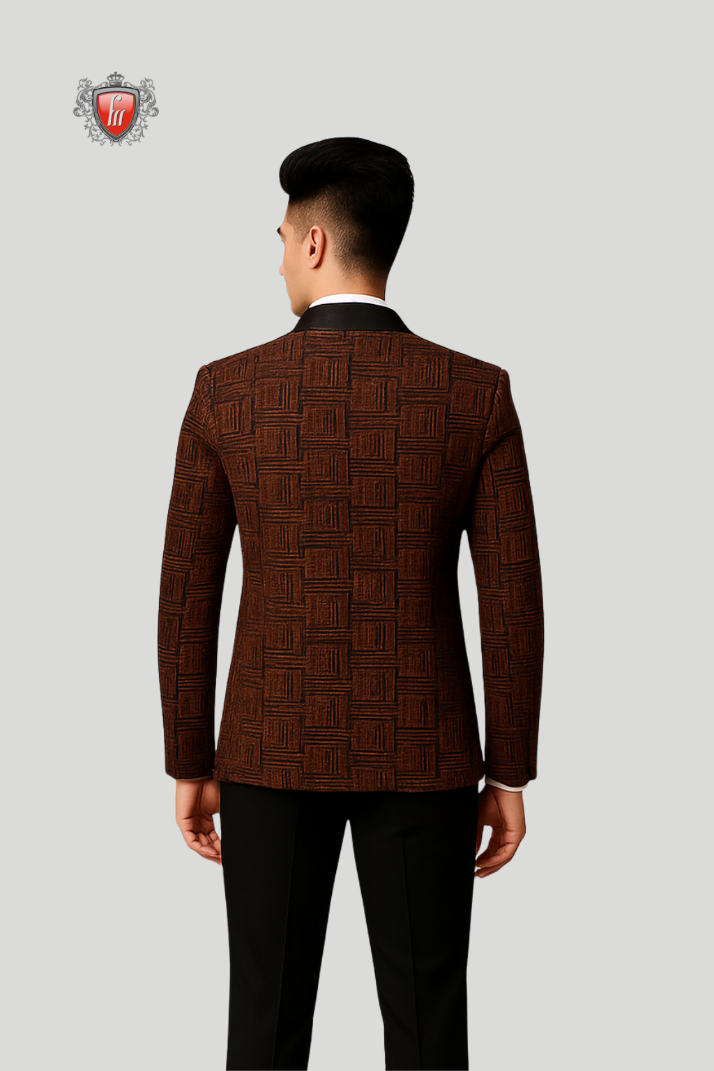 Men’s Summer Pinkish-Red Suit – Bold Formalwear for Weddings & Events