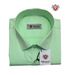 Chemise en coton bleu uni Fabmark