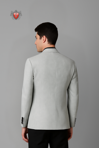 Men’s White Designer Blazer – Premium Tailored Jacket for Events