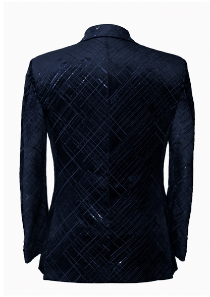 Men’s Summer Cyan-Blue Tailored Suit – Formalwear for Weddings & Events
