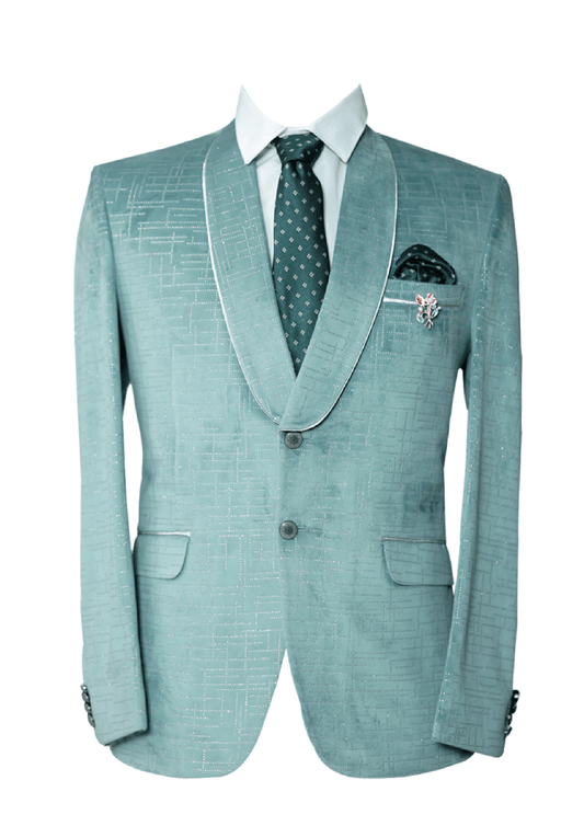 Summer Green Men's Suit - Vibrant and Stylish Attire for Every Occasion