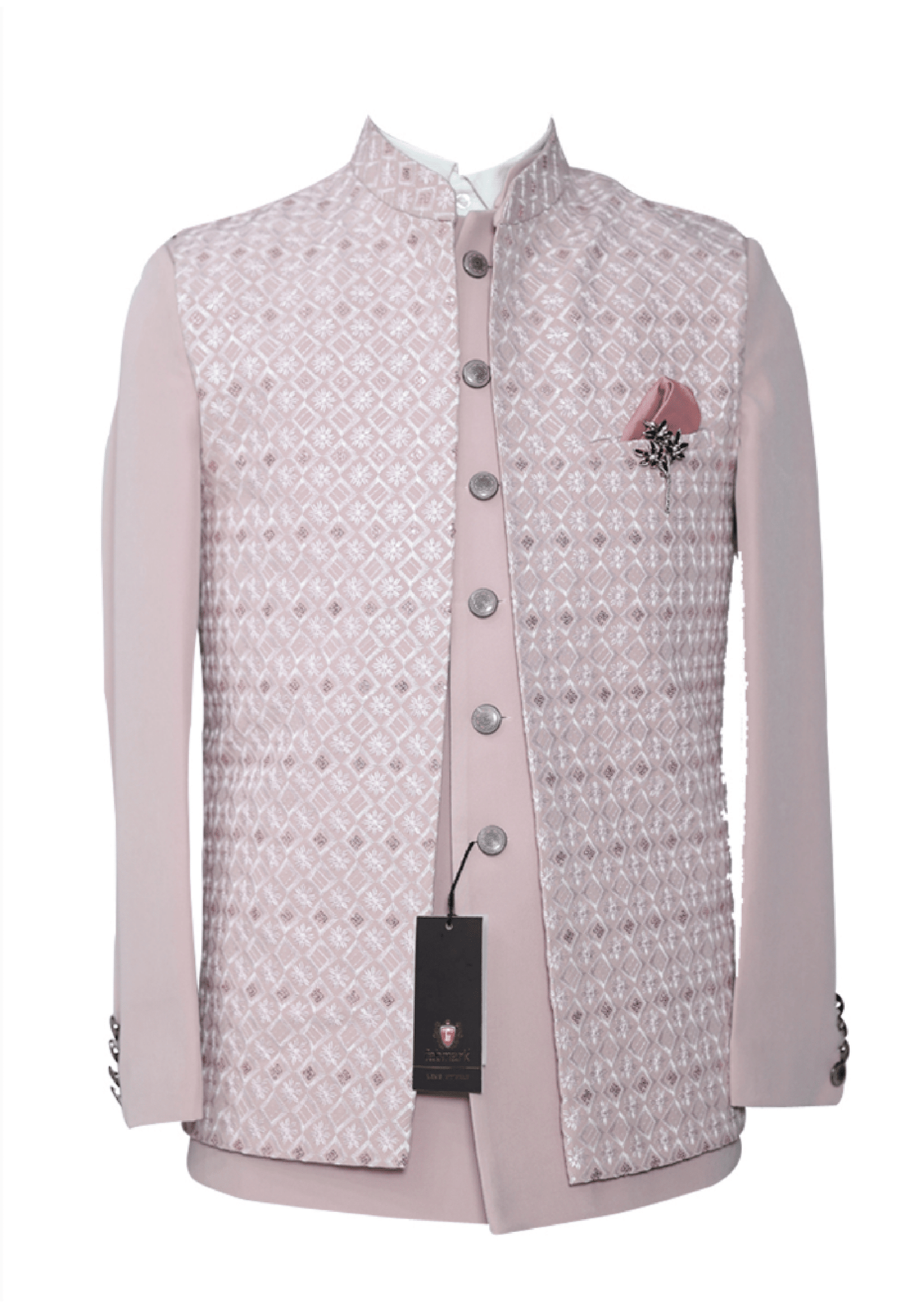 Summer Pink Flare Men's Suit - Vibrant and Stylish Attire for Every Occasion