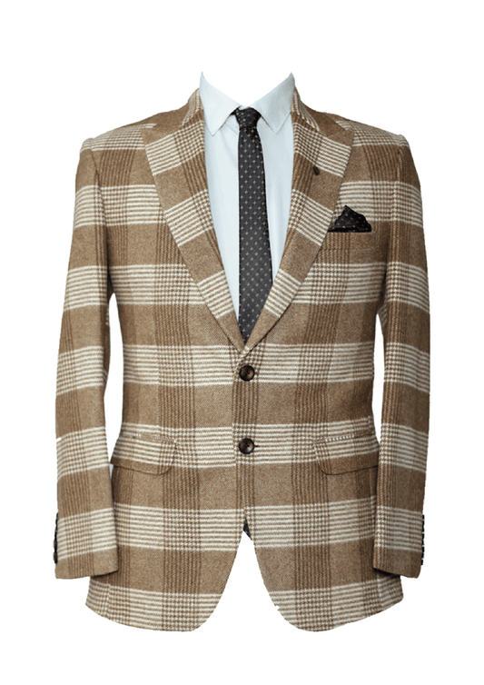 Brownish Grey Men's Suit - Timeless Elegance and Versatile Style for Any Occasion