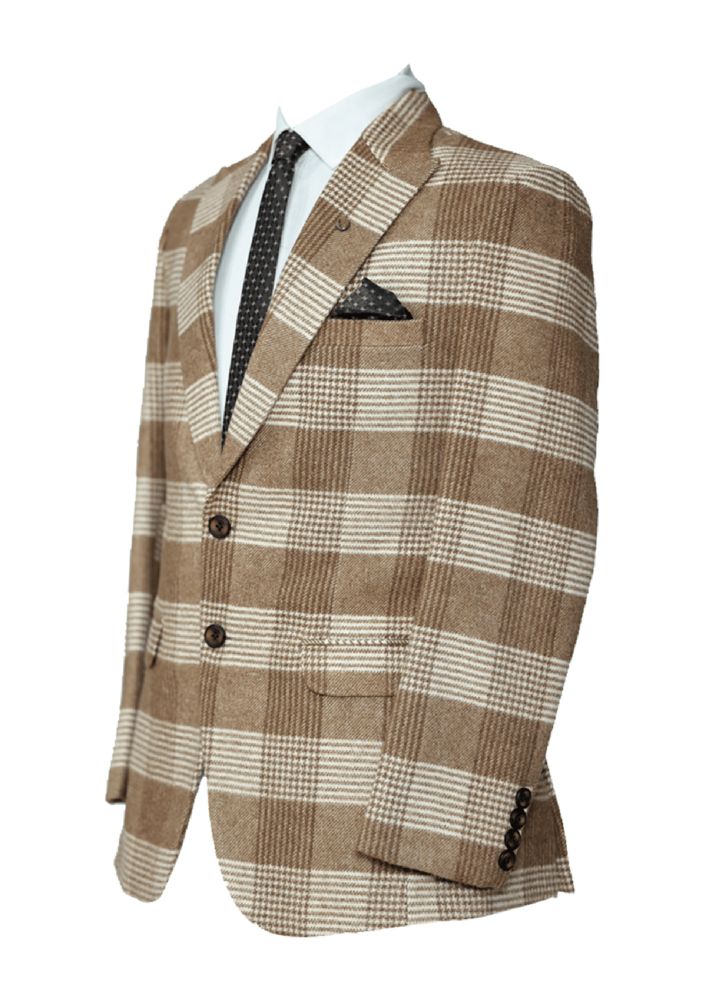 Brownish Grey Men's Suit - Timeless Elegance and Versatile Style for Any Occasion