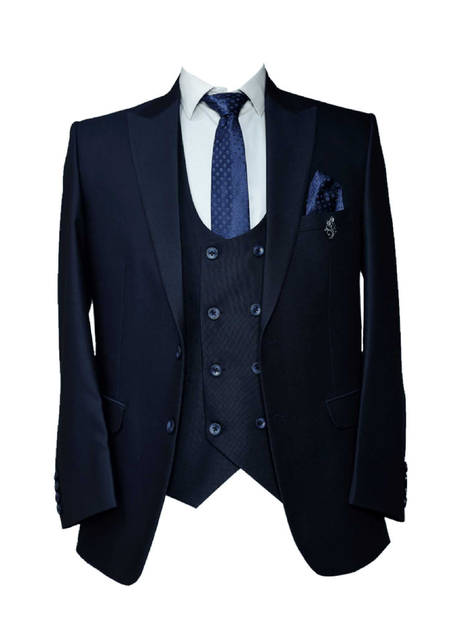 Tealish Blue Men's Suit - Bold and Elegant Attire for Every Occasion