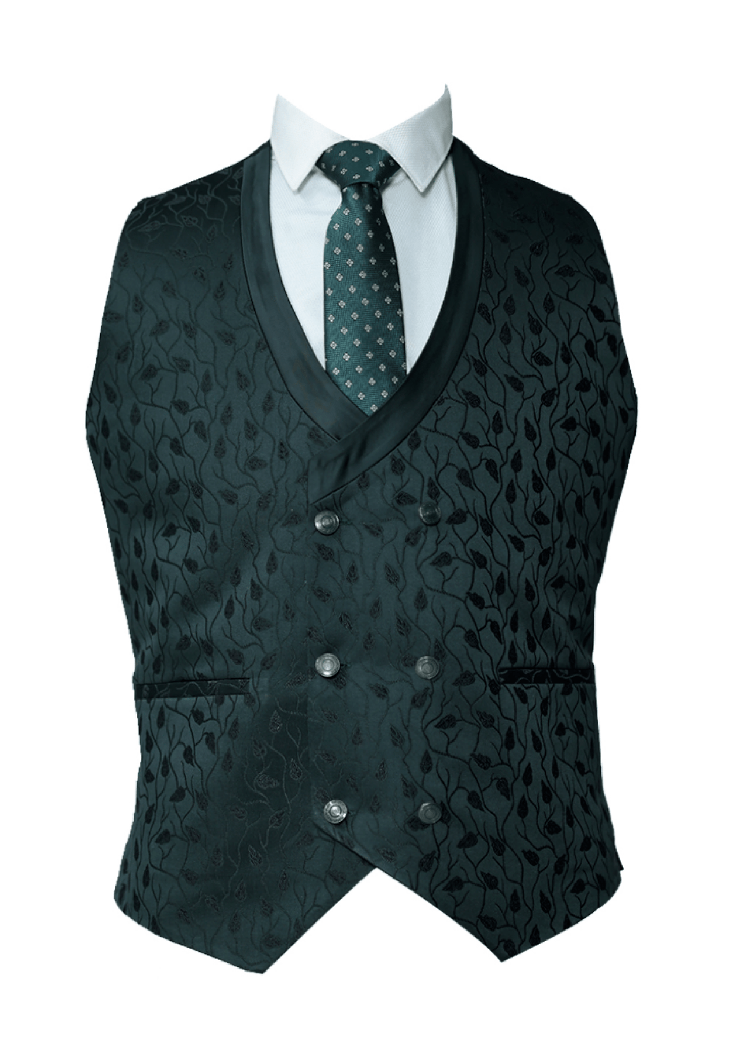 Elegant Racing Green Men's Suits