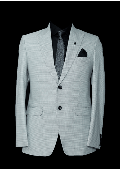 Men’s White Designer Blazer – Premium Tailored Jacket for Events